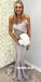 Sexy Mermaid Soft Satin Backless Elegant Bridesmaid Dresses, FC2034