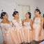 Short Bridesmaid Dress, Tulle Bridesmaid Dress, Mismatched Bridesmaid Dress, Dress for Wedding, Applique Bridesmaid Dress, Knee-Length Bridesmaid Dress, LB0786