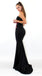 Mermaid One-Shoulder Prom Dresses, Applique Prom Dresses, Sleeveless Prom Dress, LB0815