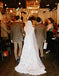 Gorgeous Mermaid Lace Seeveless Sweep Train Backless Wedding Dresses, FC1487